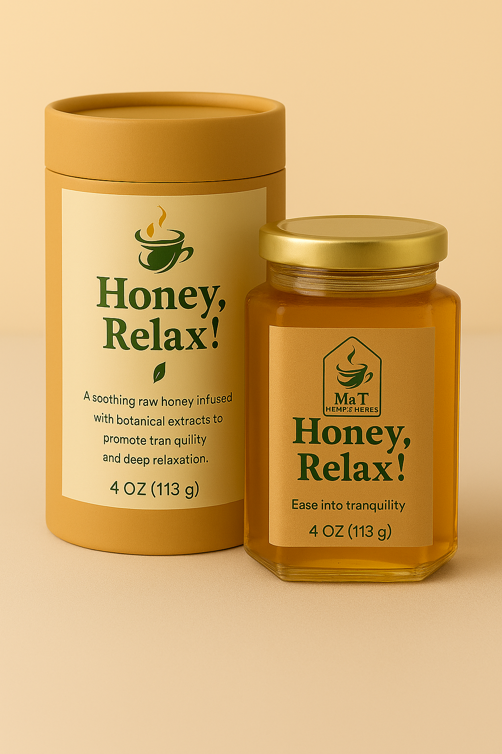 Small-batch gardening infused honey jar with flower-kissed botanicals, designed for calm nights, lifted moods, and a slow, soothing experience. 420 infused honey